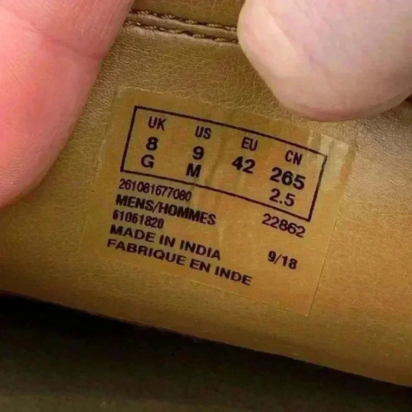 Clarks collection penny loafers size 9 42 brown leather slip on comfort drivers - Picture 11 of 12